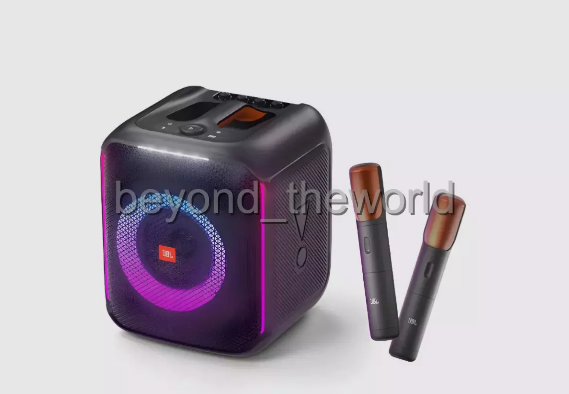 JBL PARTYBOX ENCORE Portable Bluetooth Party Speaker w/Wireless Microphone 2p