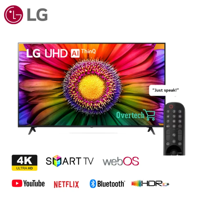 LG 50 Inch Smart TV UR80 Series