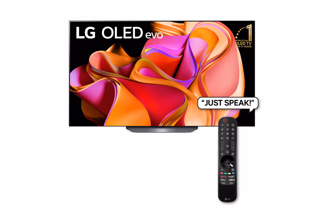LG 55″ CS3VA OLED Evo 4K 120Hz SMART TV with Magic Remote, HDR & webOS – 55CS3VA