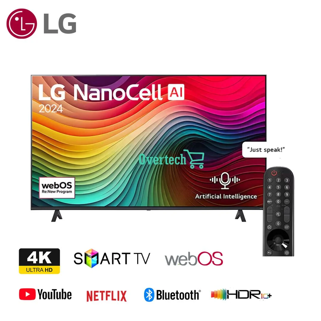LG 65 inch NANO80T Smart TV NanoCell