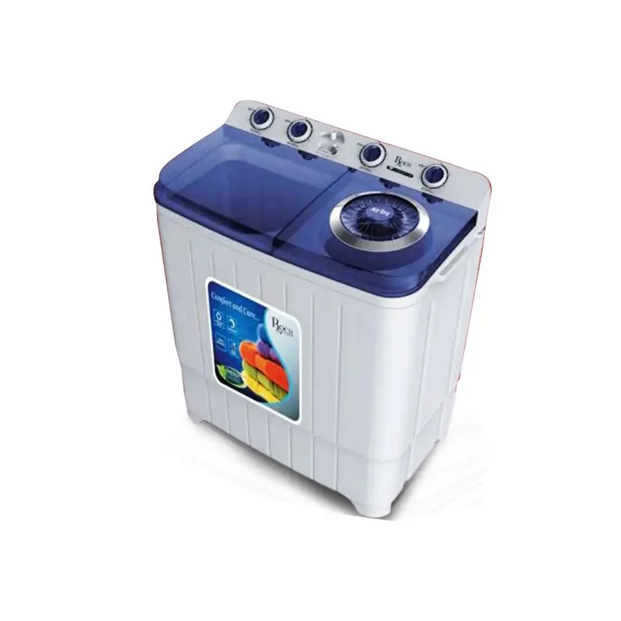 Roch 10kgs Semi-Automatic Washing Machine- RWM-10TT-J(W)