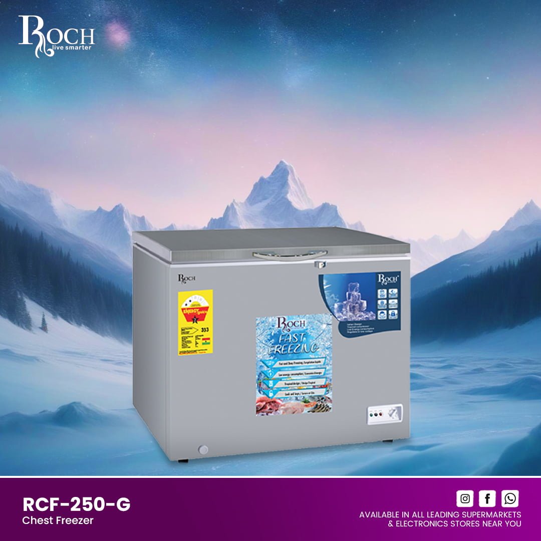 Roch Deep Freezer 190L- RCF-250G