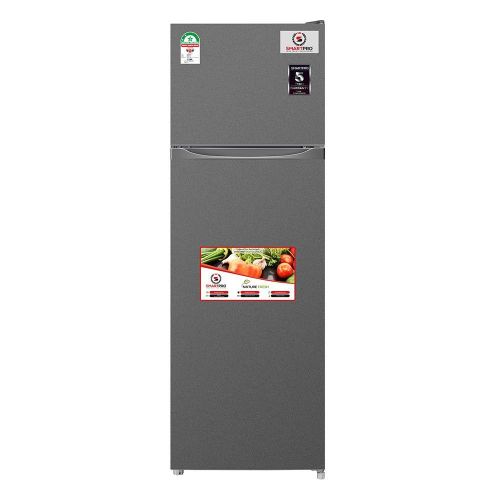 Smart Pro Double Door Refrigerator, 138L Silver SFR 175-DT-I