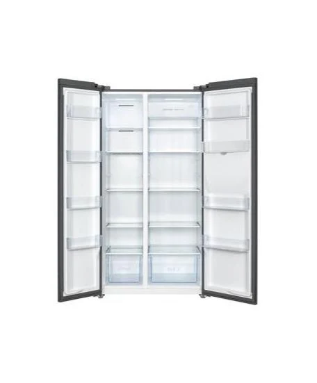 TCL 505 Liters P635SBSS Frost Free Side By Side Fridge,Dark Grey